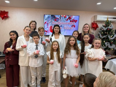 Новогодний концерт в Доме ветеранов