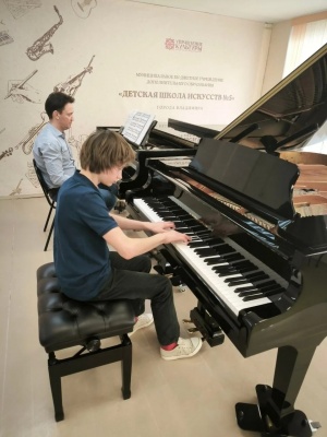 Мастер-класс доцента МГК имени П. И. Чайковского Кирилла Александровича Кашунина