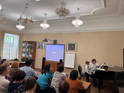 Мастер-класс на областных курсах повышения квалификации