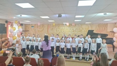 Отчётный концерт хора подготовительного и первого классов